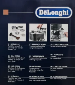 De'Longhi DeLonghi ECZ351BK Scultura Espressomaschine Siebträger Schwarz -Kaffeegetränkeladen 4b3e491ed42cfaf9cd33c7a90e17388b