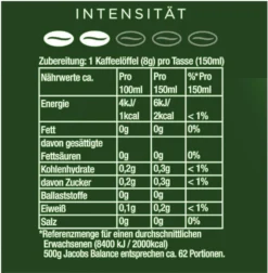 JACOBS Filterkaffee Krönung Balance 6 X 500 G Kaffee Gemahlen + 1 Becher+ 1 Dose 16 JACOBS Filterkaffee Krönung Balance 6 X 500 G Kaffee Gemahlen + 1 Becher+ 1 Dose -Kaffeegetränkeladen 4b575985c486d8517c6131c302e7460e