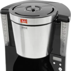 Melitta 1011-16 Look IV Therm Timer Schw/edelst. -Kaffeegetränkeladen 4c9f037a65a139eed85c24d124c11bfb