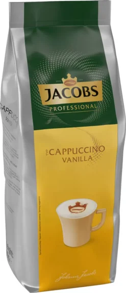JACOBS Professional Löskaffee Typ Cappuccino Vanilla 10 X 1 Kg Löslicher Kaffee -Kaffeegetränkeladen 4d3323519a1aa6045b69179271974f6d