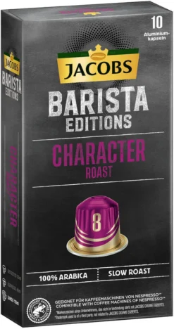 JACOBS Kapseln Barista Editions Character Roast 8 10x10 Nespresso®* Kompatibel -Kaffeegetränkeladen 4d4142b434485e76a0e750ec175a4662