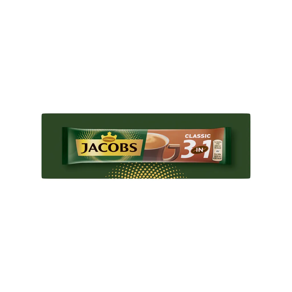 Jacobs Classic 3in1 Sticks | Löslicher Kaffee | 10 Portionen 1 Jacobs Classic 3in1 Sticks | Löslicher Kaffee | 10 Portionen