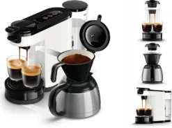 Kaffeemaschine 2 In 1 Senseo Switch Philips HD6592/05, 2 In 1 Mit Filter Und Pod, Isolierte Verse, Crema Plus -Kaffeegetränkeladen 4d786df2c2ec612ace8a3bc41b8c822f