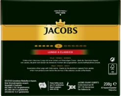 JACOBS Kapseln Nespresso®* Kompatible 2 X 40 Lungo 6 Classico + 2 X 40 8 Intenso XXL-Packs - Insgesamt 160 Getränke -Kaffeegetränkeladen 51fd7e886c5334ca4c699a1d395a45b0 1