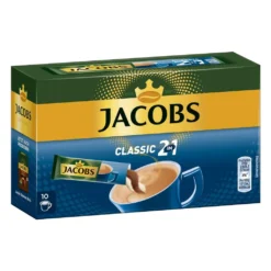 Jacobs Classic 2in1 Sticks | Löslicher Kaffee | 10 Portionen -Kaffeegetränkeladen 531ed04f37e0ba0fb70e8d020bcfcb96