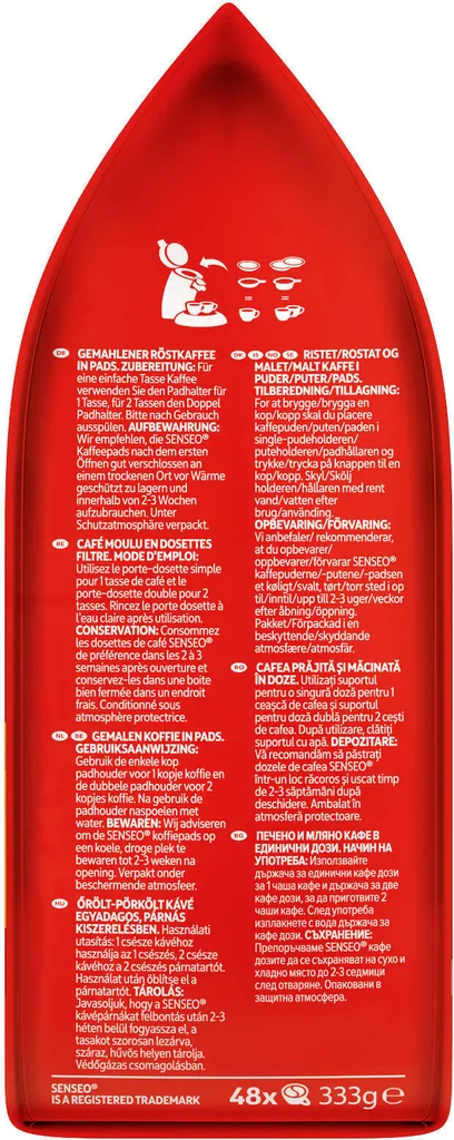 SENSEO Pads Classic Senseopads 240 Getränke Kaffeepads XXL Pack 6 SENSEO Pads Classic Senseopads 240 Getränke Kaffeepads XXL Pack – Bild 6