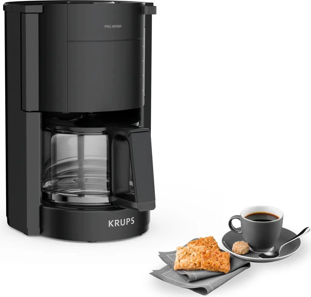Krups F30908 ProAroma Kaffeemaschine Schwarz 1 Krups F30908 ProAroma Kaffeemaschine Schwarz
