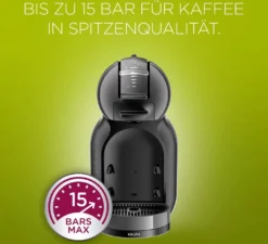 Krups Mini Me, Freistehend, Schwarz -Kaffeegetränkeladen 567daf30f73b6a4b06e0d829816dacdd
