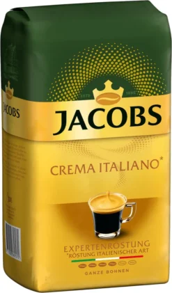 JACOBS Kaffeebohnen Expertenröstung Crema Italiano 3 Kg Geröstete Bohnen+ 1 Jacobs Barista Becher+ 1 Dose -Kaffeegetränkeladen 578ef88665b048653c7648e3f00a3d8f