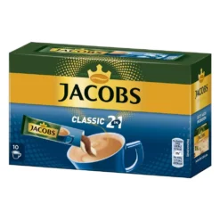 Jacobs Classic 2in1 Sticks | Löslicher Kaffee | 10 Portionen -Kaffeegetränkeladen 58e4143f347dca1c1bfec288611ced98