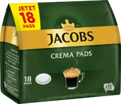 JACOBS Pads Crema Classic 270 Getränke - 15x18 Kaffeepads Senseo Kompatibel -Kaffeegetränkeladen 5aa9f5ed68a31f5393c0354a07774f3b