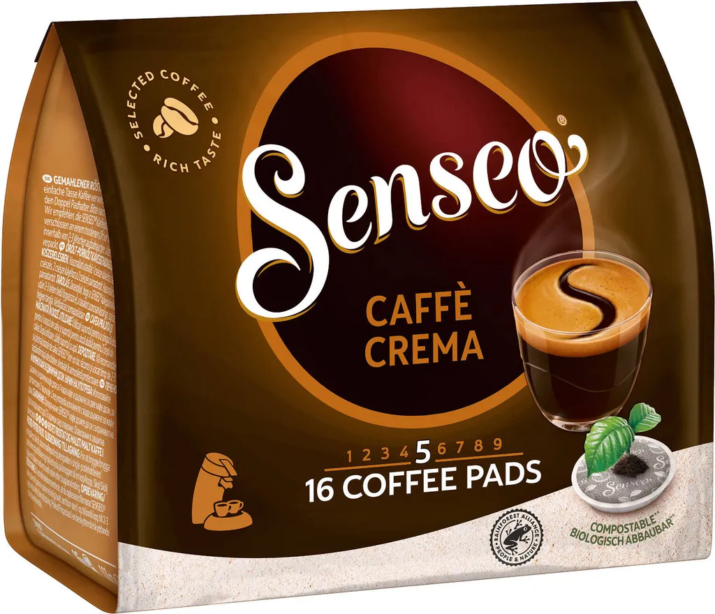 SENSEO Pads Caffè Crema Senseopads 160 Getränke Kaffeepads 3 SENSEO Pads Caffè Crema Senseopads 160 Getränke Kaffeepads – Bild 3
