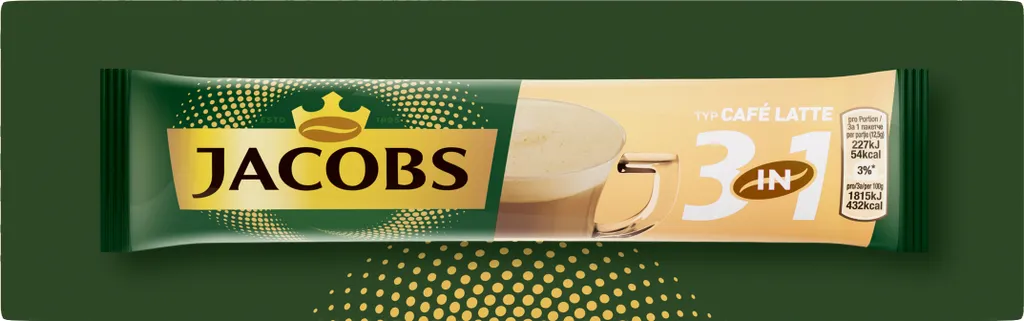 Jacobs 3in1 Sticks Café Latte | Löslicher Kaffee | 10 Portionen 4 Jacobs 3in1 Sticks Café Latte | Löslicher Kaffee | 10 Portionen – Bild 4