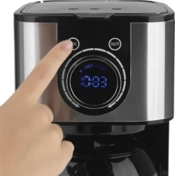 BEEM FRESH-AROMA-SWITCH Filterkaffeemaschine - Thermo Edelstahl 1 L Thermoskanne Bedienrad 24h-Timer 800 W Für 4-8 Tassen Kaffeemaschine Timer -Kaffeegetränkeladen 61d204e02bba4acb2b23b9a9364e5854