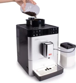 Melitta Caffeo Varianza CSP F570-101 Kaffeevollautomat Mit Milchbehälter, One Touch Funktion - Silber 25 Melitta Caffeo Varianza CSP F570-101 Kaffeevollautomat Mit Milchbehälter, One Touch Funktion - Silber -Kaffeegetränkeladen 67769c1f3e6af480f229bc2b490a04dd