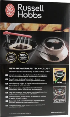 Russell Hobbs 20680-56 Buckingham -Kaffeegetränkeladen 692e4ced05eec65f75989a7e8f235612