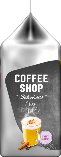 TASSIMO Coffee Shop Selections Chai Latte Tee T Discs Kapseln 5 X 8 Getränke -Kaffeegetränkeladen 69bb52cdc10bc23cc7b4e30fa5ee146b