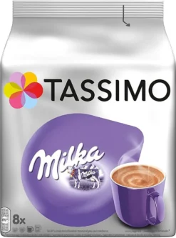 TASSIMO Kapseln Aktions-Paket 8 Packungen (4 Sorten) + Vivy 2 Schwarz Gratis -Kaffeegetränkeladen 6a3e6af69058903e339d8ef1cc2eab6b