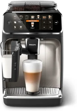 Does Not Apply Philips Series 5400 Kaffeevollautomat – Lattego Milchsystem, 12 Kaffeespezialitäten, Intuitives Display, 4 Benutzerprofile, Chrom (EP5447/90), Chrom / Einzigartig -Kaffeegetränkeladen 6b70c0712717885614b553083664a8bf