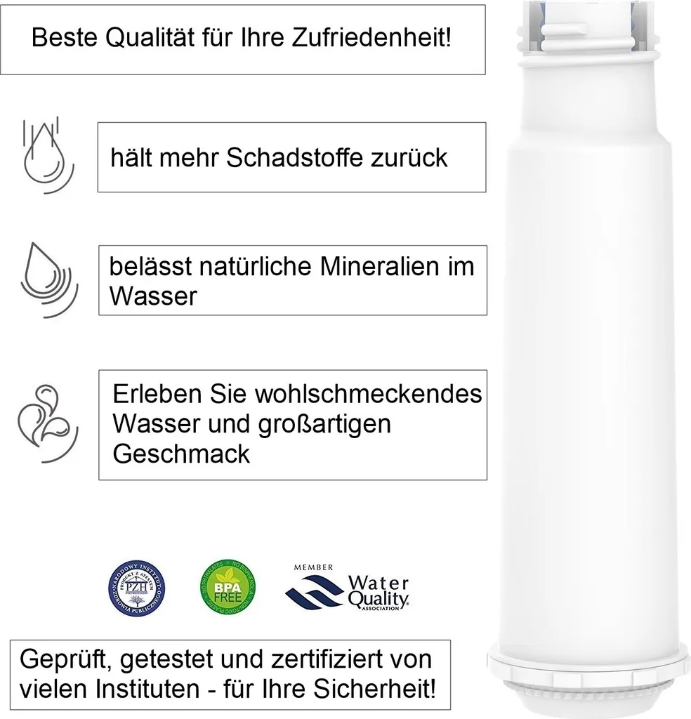5 X Filterpatrone AQK-05 Für Nivona Kaffeevollautomat Kompatibel NIRF700 Cafe Romatica 4 5 X Filterpatrone AQK-05 Für Nivona Kaffeevollautomat Kompatibel NIRF700 Cafe Romatica – Bild 4