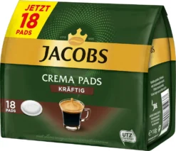 JACOBS Pads Crema Kräftig 270 Getränke - 15x18 Kaffeepads Senseo Kompatibel -Kaffeegetränkeladen 6ffe28f231be1faeb7fb82a99e44d7a8