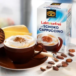 KRÜGER Cappuccino Schoko Enthält Koffein Laktosefrei 10x15 G 5 KRÜGER Cappuccino Schoko Enthält Koffein Laktosefrei 10x15 G -Kaffeegetränkeladen 7217d38d4b09332f952538f1d3f5a38e