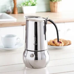 Bialetti Espressokocher Kitty 10 Tassen Inkl. 100g Perfetto Moka Classico -Kaffeegetränkeladen 724e6b56c73b8e0292ddf90ba171ff2a