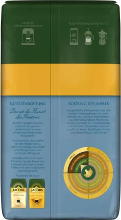 JACOBS Kaffeebohnen Expertenröstung Crema Mild Röstung Des Jahres 2x1 Kg Bohnen -Kaffeegetränkeladen 72706354a3f0e84c9bbb810a41161ecf