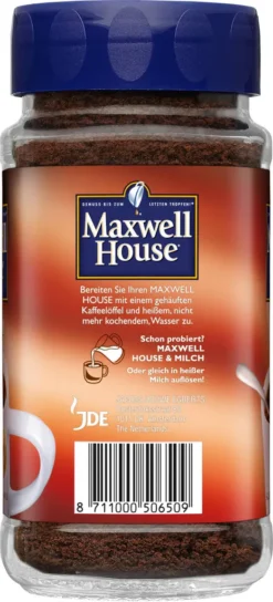 MAXWELL HOUSE Klassisch 6 X 200 G Gläser Löslicher Kaffee Instantkaffee 7 MAXWELL HOUSE Klassisch 6 X 200 G Gläser Löslicher Kaffee Instantkaffee -Kaffeegetränkeladen 74b72fc1ca5d31129426c84b414e050d