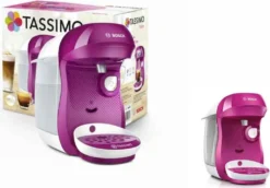Bosch TASSIMO HAPPY Wild Purple +20 € Gutschein 1400 Watt 0,7 Liter Wassertank -Kaffeegetränkeladen 75d0ba87071ed5476e5d3cc91fd2d241