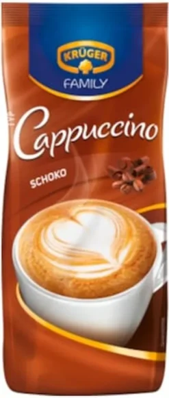 Krüger Family Cappuccino Schoko | 500-g-Beutel -Kaffeegetränkeladen 7b8fb6326e926376b5e37fe861197728