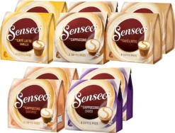 SENSEO Pads Milk Range Vielfaltspaket 5 Sorten Creamy Collection 80 Getränke -Kaffeegetränkeladen 7c47f13f4b80b404bcda53e10ecc4f64