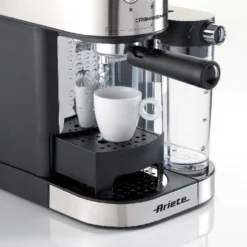 Ariete Siebträger-Espressomaschine CREMISSIMA Mit Milchaufschäumer -Kaffeegetränkeladen 7f63ce55e714a1b0700556c8da039454