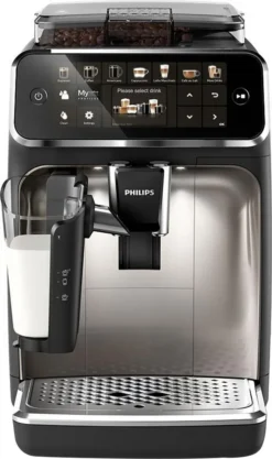 Does Not Apply Philips Series 5400 Kaffeevollautomat – Lattego Milchsystem, 12 Kaffeespezialitäten, Intuitives Display, 4 Benutzerprofile, Chrom (EP5447/90), Chrom / Einzigartig -Kaffeegetränkeladen 83ac146d0c5fde091aa7ae273447eaa1
