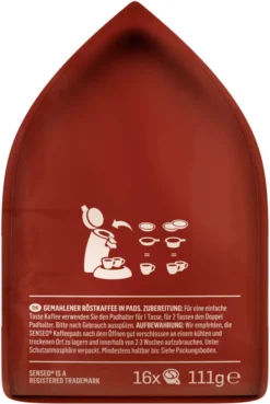 SENSEO Pads Italian Style Senseopads UTZ 80 Getränke Kaffeepads -Kaffeegetränkeladen 84a00dca67027f44ac921a131d6e19c1