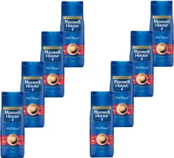 MAXWELL HOUSE Löskaffee Mild Blend Löslicher Kaffee Instantkaffee 8 X 500 G Beutel