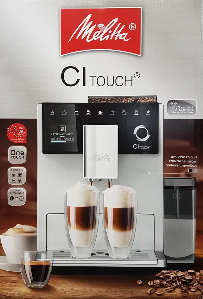 Melitta Caffeo CI Touch F63/0-101, Farbe:Silber 4 Melitta Caffeo CI Touch F63/0-101, Farbe:Silber – Bild 4