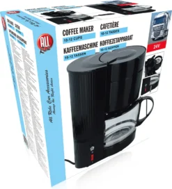 All Ride Reisekaffeemaschine 10 Bis 12 Tassen - Kaffeemaschine Mit Befestigungsmaterial - 24V - 300 Watt -Kaffeegetränkeladen 8b99fb499b2e8dcf40112ea0bd249b4c