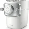 Philips Pasta Machine HR2660/00, 200W, 100% Automatisch, 450 G In 18 Min, 6 Pasta -Discs, Einfache Reinigung, Rezeptbuch