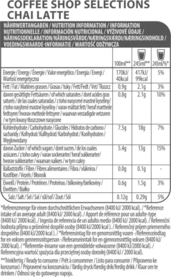 TASSIMO Coffee Shop Selections Chai Latte Tee T Discs Kapseln 5 X 8 Getränke -Kaffeegetränkeladen 901c355c52ec4bbedd83383a709f0bcb