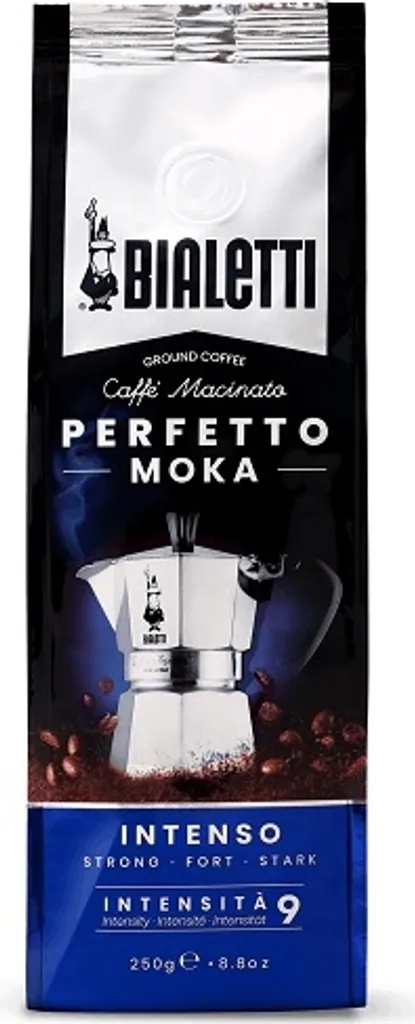 Bialetti Perfetto Moka Stark 250 G, 250 G, Dunkle Röstung, Kaffee, 30% Arabica, 70% Robust, Tasche 3 Bialetti Perfetto Moka Stark 250 G, 250 G, Dunkle Röstung, Kaffee, 30% Arabica, 70% Robust, Tasche – Bild 3