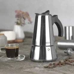 Espresso Maschine Espressoo Kaffee Maschine Coffee Mokkakanne Induktion Beem -Kaffeegetränkeladen 95acd6c9d7c88ec068147511a6d10fac