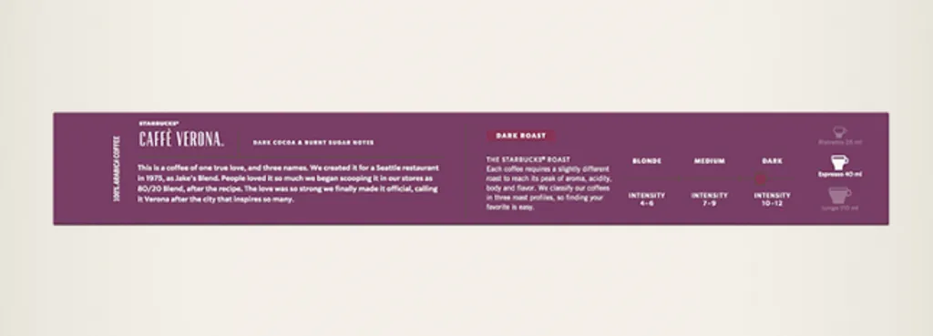 Nestlé® Starbucks Caffe Verona By Nespresso Kaffeekapseln Röstkaffee 55g, 10 Kapseln 5 Nestlé® Starbucks Caffe Verona By Nespresso Kaffeekapseln Röstkaffee 55g, 10 Kapseln – Bild 5