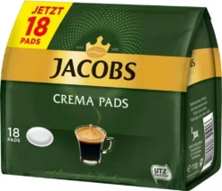 Jacobs Crema Pads | 18 Senseo Kompatible Kaffeepads 118 G -Kaffeegetränkeladen 977cb464aa72c49ace25d0238a26bb35