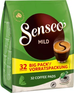 SENSEO Pads Mild Senseopads 5 X 32 Getränke Vorteilspack -Kaffeegetränkeladen 9a09204556abeeb449a7cffa2f142b77