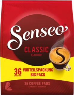 Senseo Classic | Vorteilspackung | 36 Kaffeepads -Kaffeegetränkeladen 9d2cabb7e3f0bec28c6b62ca0aac37d8