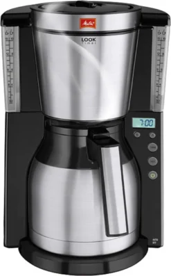 Melitta 1011-16 Look IV Therm Timer Schw/edelst. -Kaffeegetränkeladen 9e9b1416db776aee9a2a334173e427cd