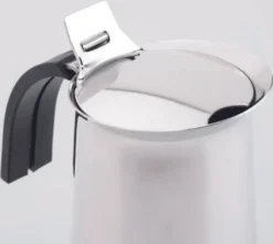 Bialetti Kitty 0,23 L Schwarz, Edelstahl - Italienische Kaffeemaschinen (0,23 L, Schwarz, Edelstahl, 4 Tassen, Edelstahl, Kitty, 1 Stück(e)) -Kaffeegetränkeladen 9f14894316014345f2dbd5a1ea154615