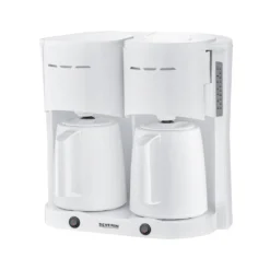 SEVERIN Duo-Filterkaffeemaschine KA 5830 Weiß -Kaffeegetränkeladen a9056d7bc12ee5f844ec2274c2cde812