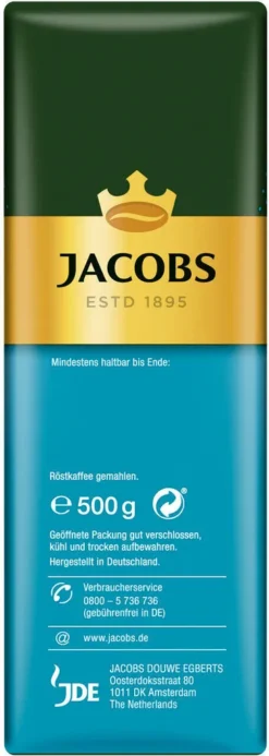 JACOBS Filterkaffee Auslese Mild&Sanft 6x500g Pulver-Kaffee Gemahlen Röstkaffee -Kaffeegetränkeladen a926687809516e782eee3f08a7f6eae2 1
